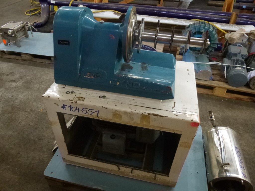  Shot And Sand Mill 0.01 m3 (0.35 ft3) Stainless Steel 316 For Sale - IPP# 104551