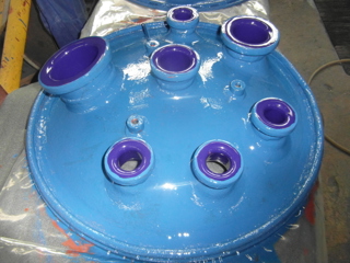 Glasslined Pfaudler Tank Cover Glass Lined Parts