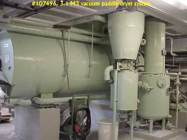  Dryer-Rotary Vacuum 4.7 m3 (166 ft3) Stainless Steel 321 For Sale - IPP# 107496