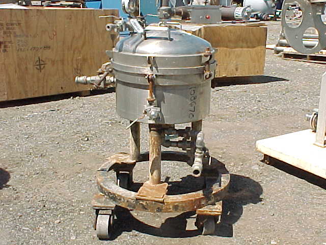  Pressure Leaf Filter 0.58 m² (6.2 ft²) Stainless Steel 304 For Sale - IPP# 108743