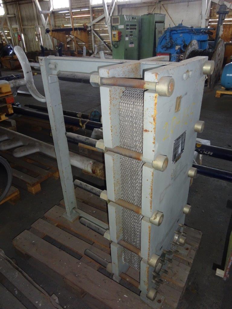  Plate and Frame Heat Exchanger 8.1 m² (87.4 ft²) Stainless Steel 316 For Sale - IPP# 204165