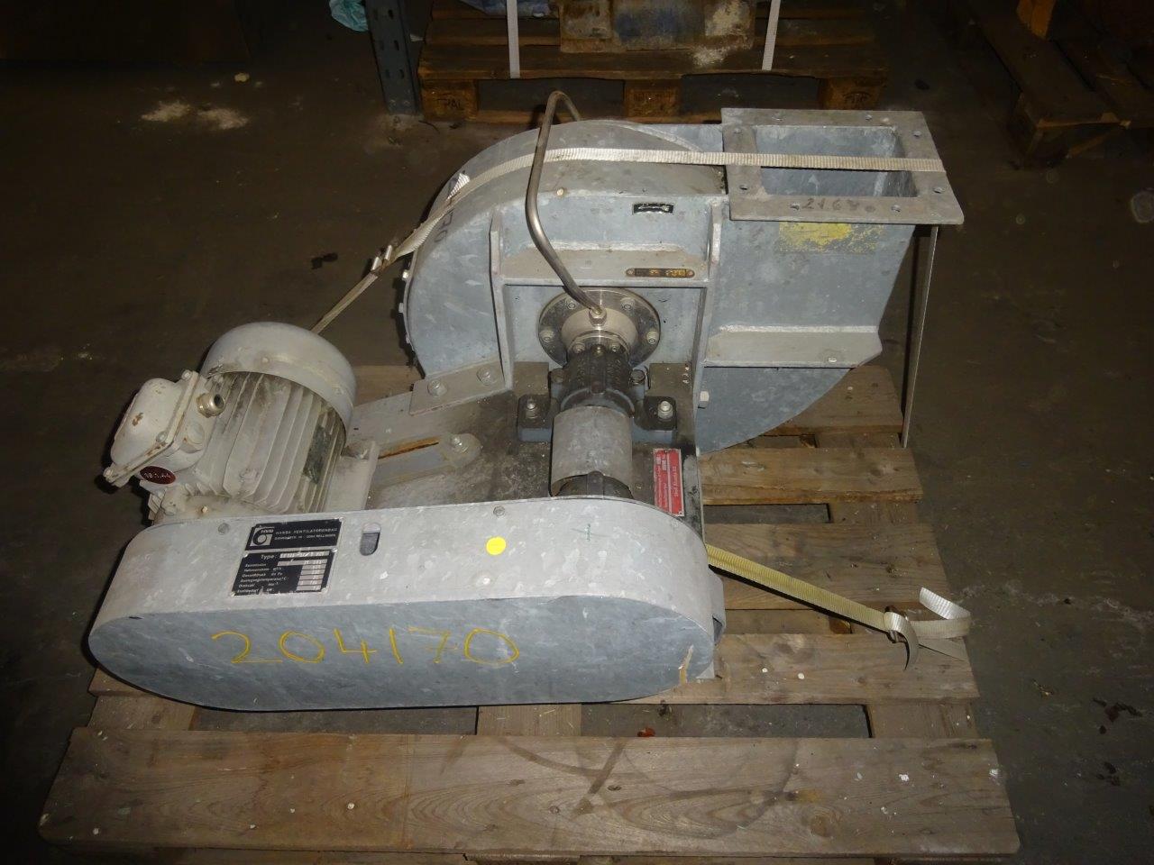   Blower 800 m3/h (470.9 CFM) Carbon Steel For Sale - IPP# 204170