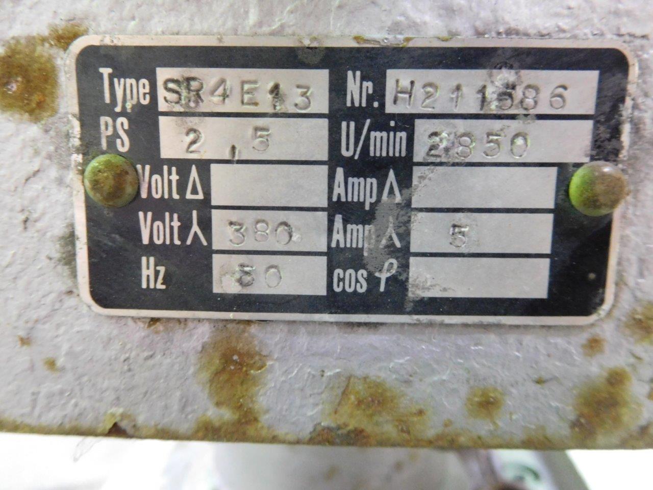  Centrifugal Pump 8 m3/h (35.2 GPM) Stainless Steel 316 For Sale - IPP# 204178