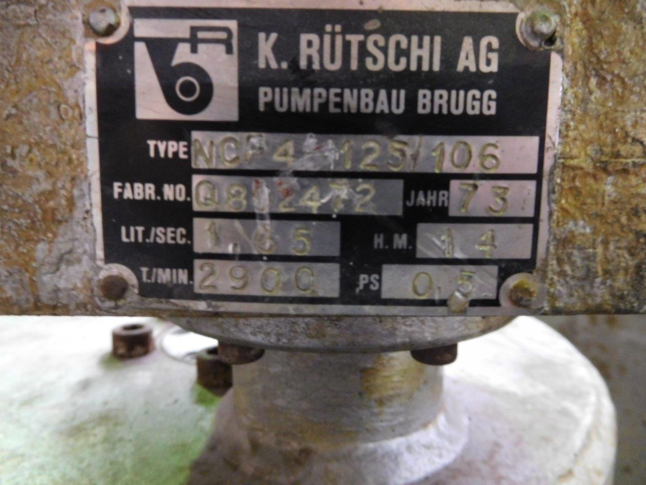  Centrifugal Pump 5.9 m3/h (26.2 GPM) Stainless Steel Austenitic For Sale - IPP# 204180