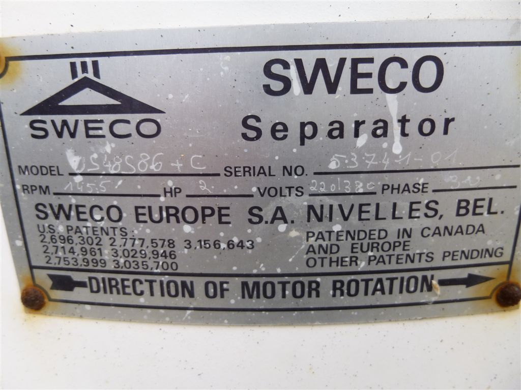  Separators Screener 1,000 mm (39.4 in) Stainless Steel 321 For Sale - IPP# 204121