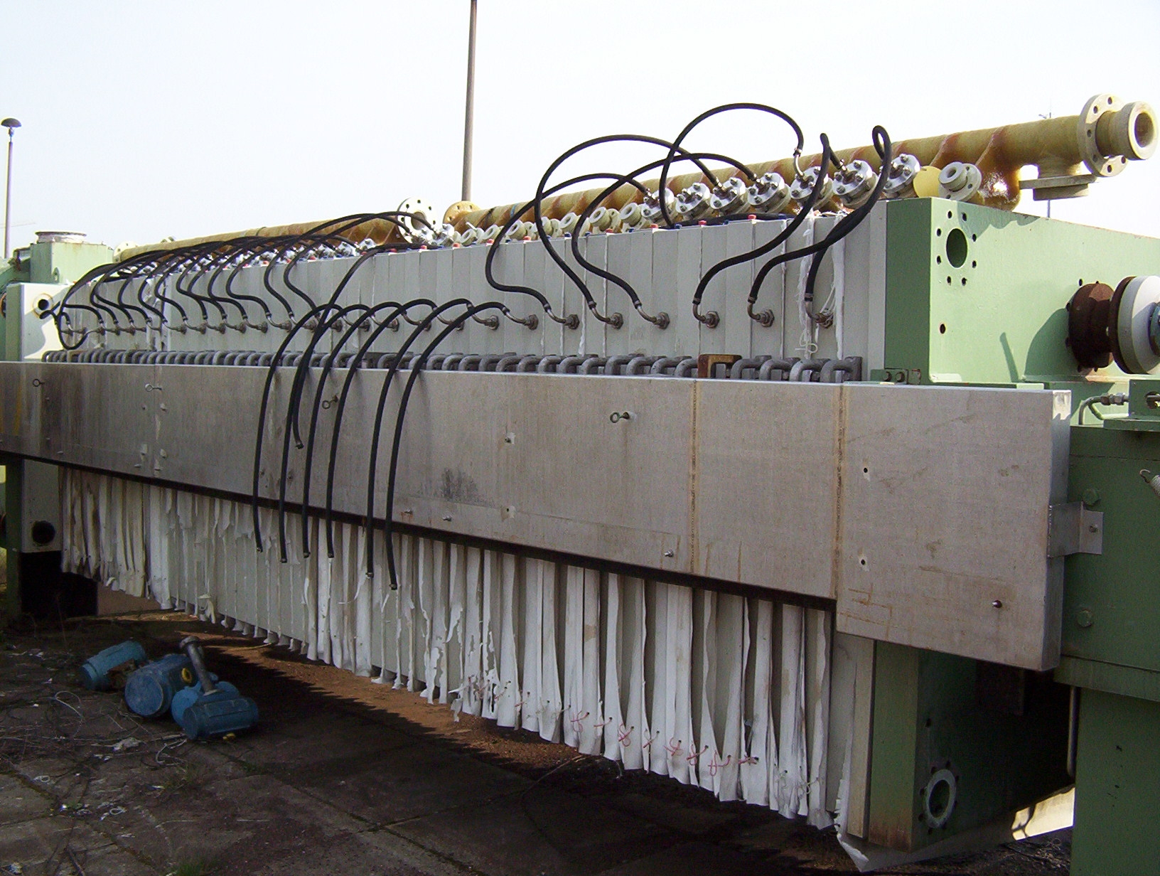 Filter Press, 197 Sq.Ft Filtration Area, Manufactured by Von Roll - IPP# 204436