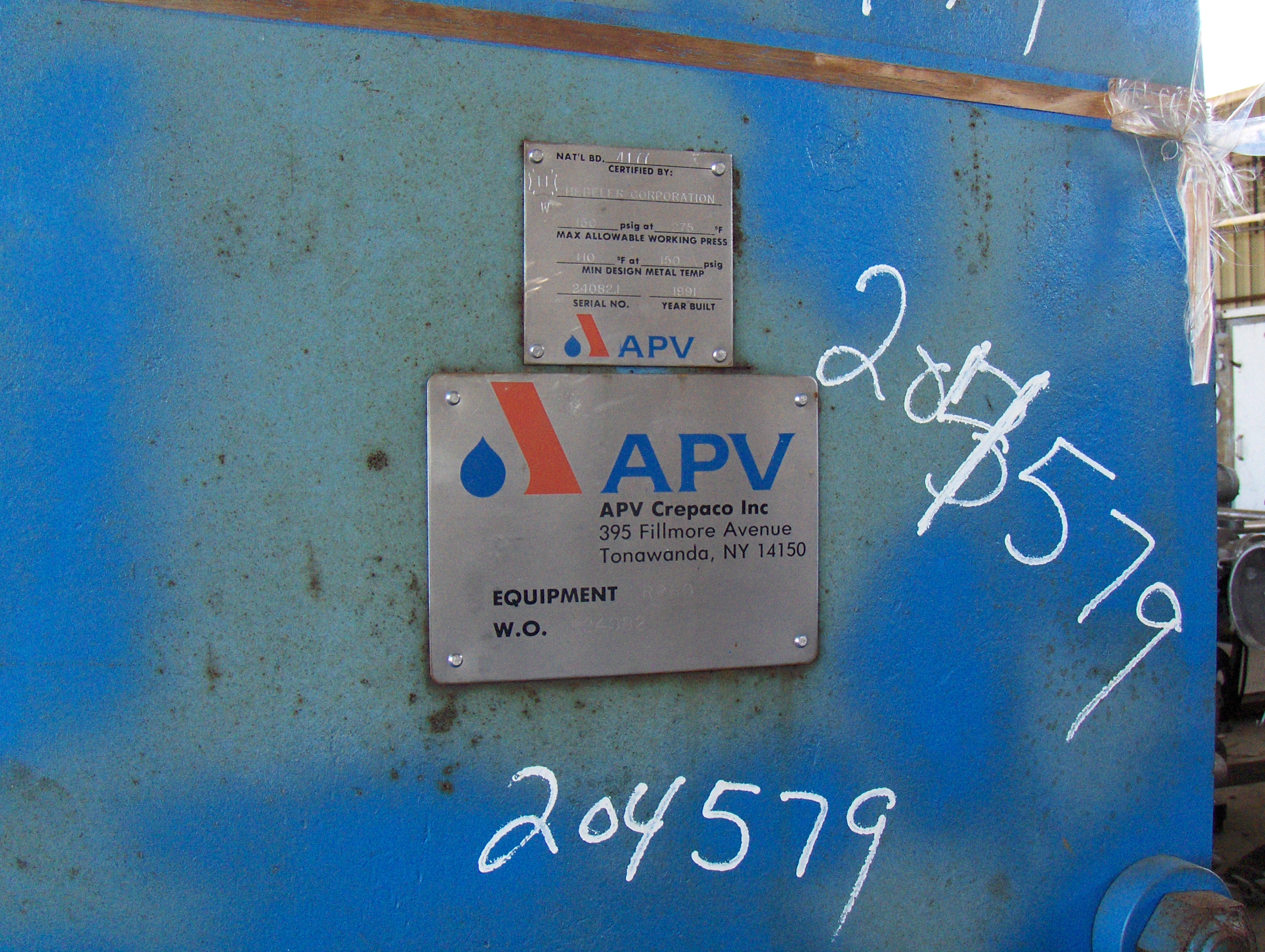 Stainless Steel Other APV Plate and Frame Heat Exchanger - IPP# 204579