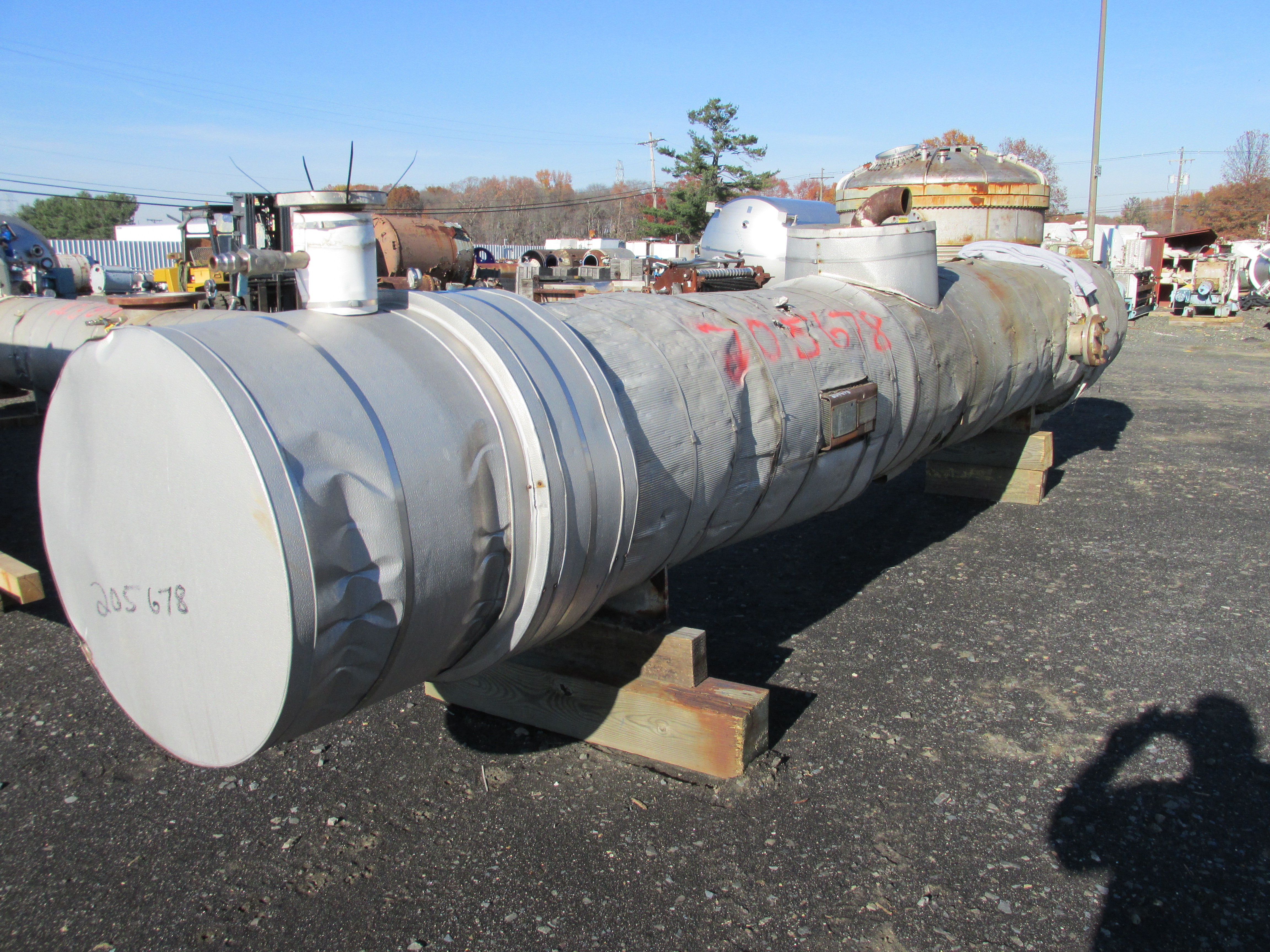 Stainless Steel 304 Graham Shell and Tube Heat Exchanger - IPP# 205678