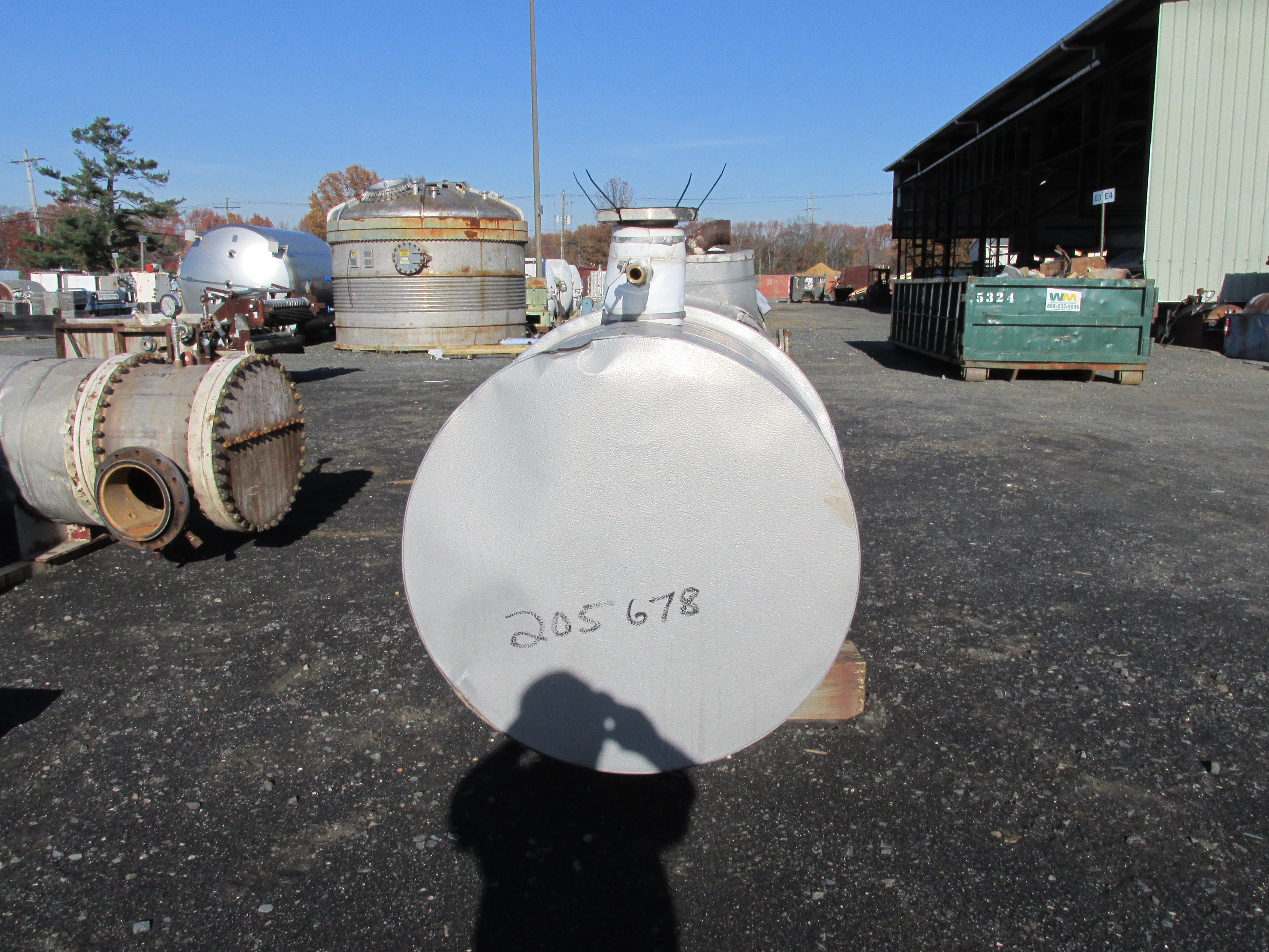 Stainless Steel 304 Graham Shell and Tube Heat Exchanger - IPP# 205678