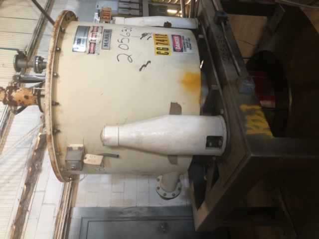  Auto Discharge-Bottom Centrifuge-Basket 1,219 mm (48 in) Stainless Steel 316 For Sale - IPP# 205630