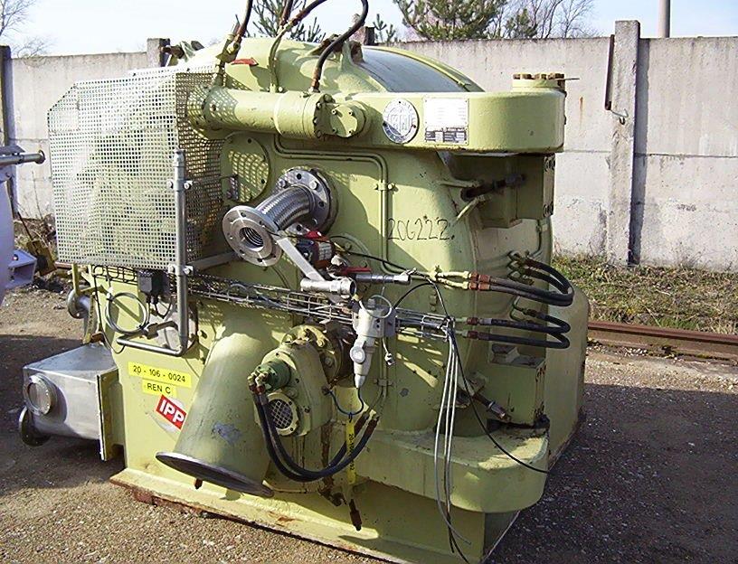   Centrifuge-Peeler 1,250 mm (49.2 in) Stainless Steel Austenitic For Sale - IPP# 206222