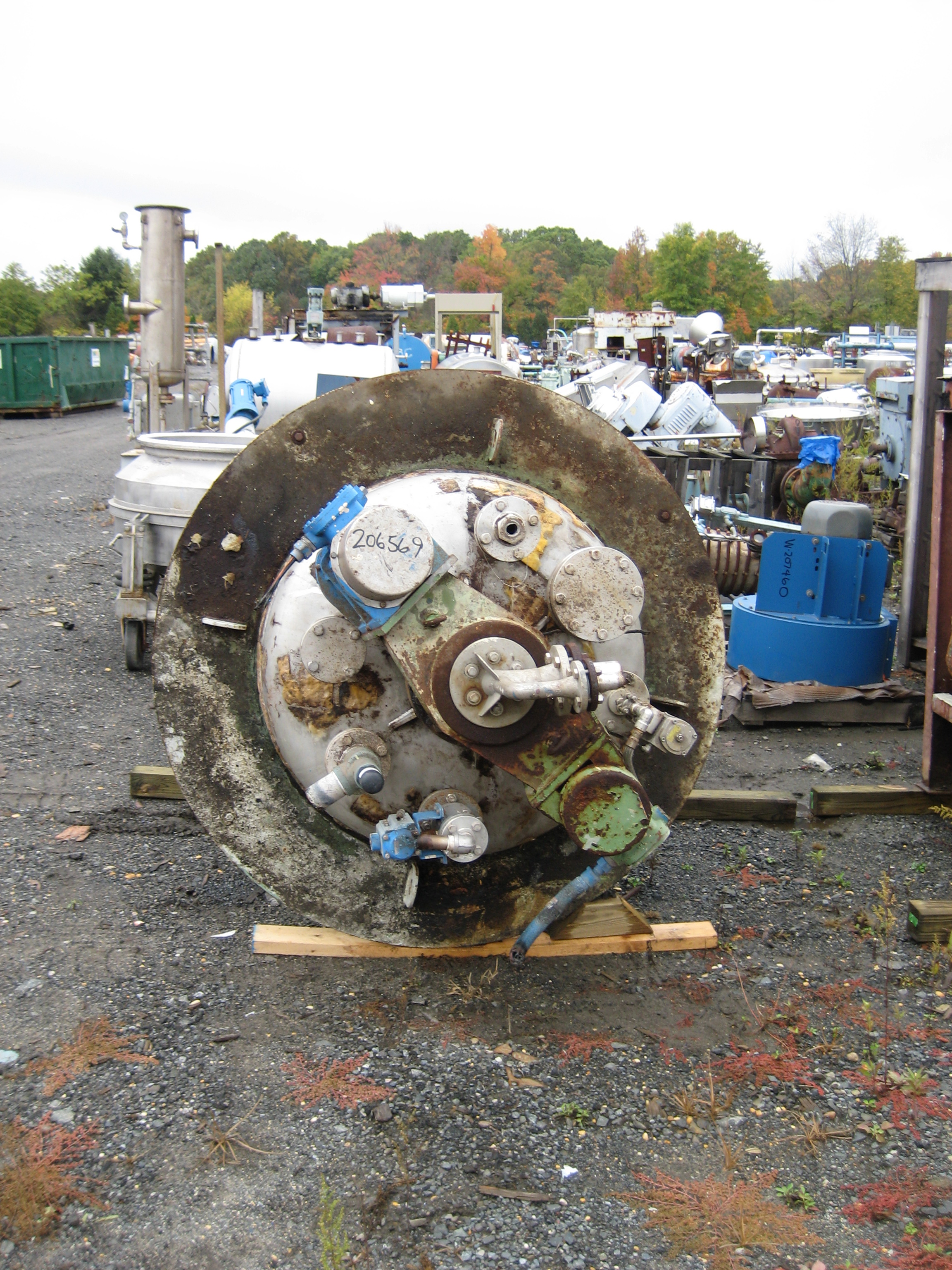 Stainless Steel 316 Pressure Leaf Filter - IPP# 206569