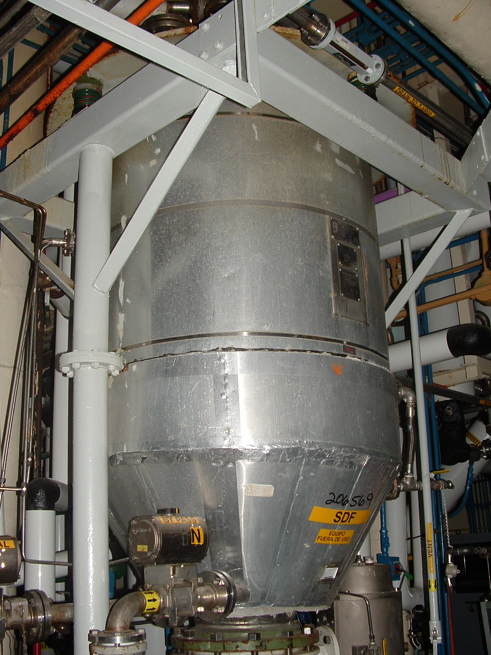 Stainless Steel 316 Pressure Leaf Filter - IPP# 206569