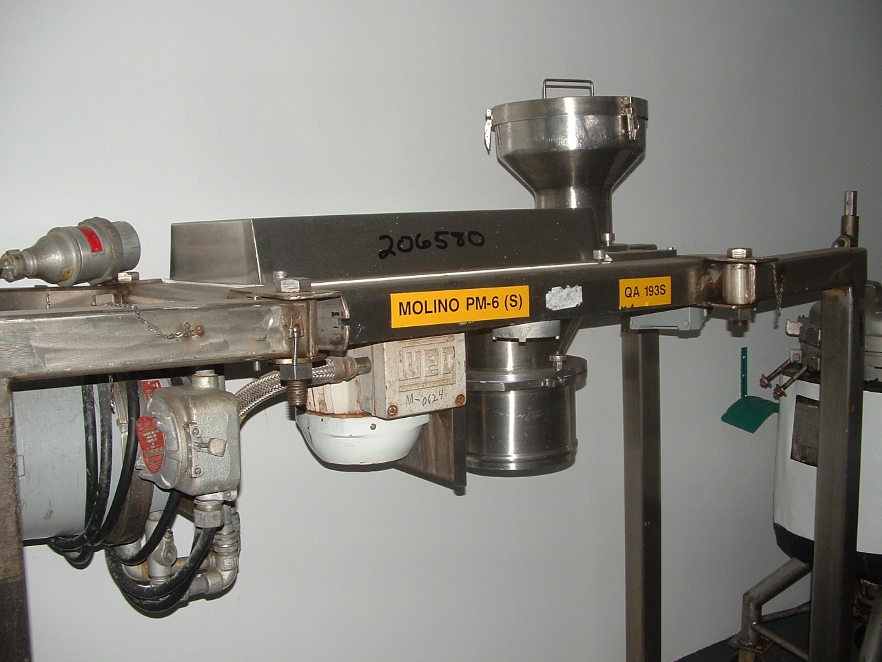  Granulator/Disintegrator Pulverizer 7.5 kW (10 HP) Stainless Steel 304 For Sale - IPP# 206580