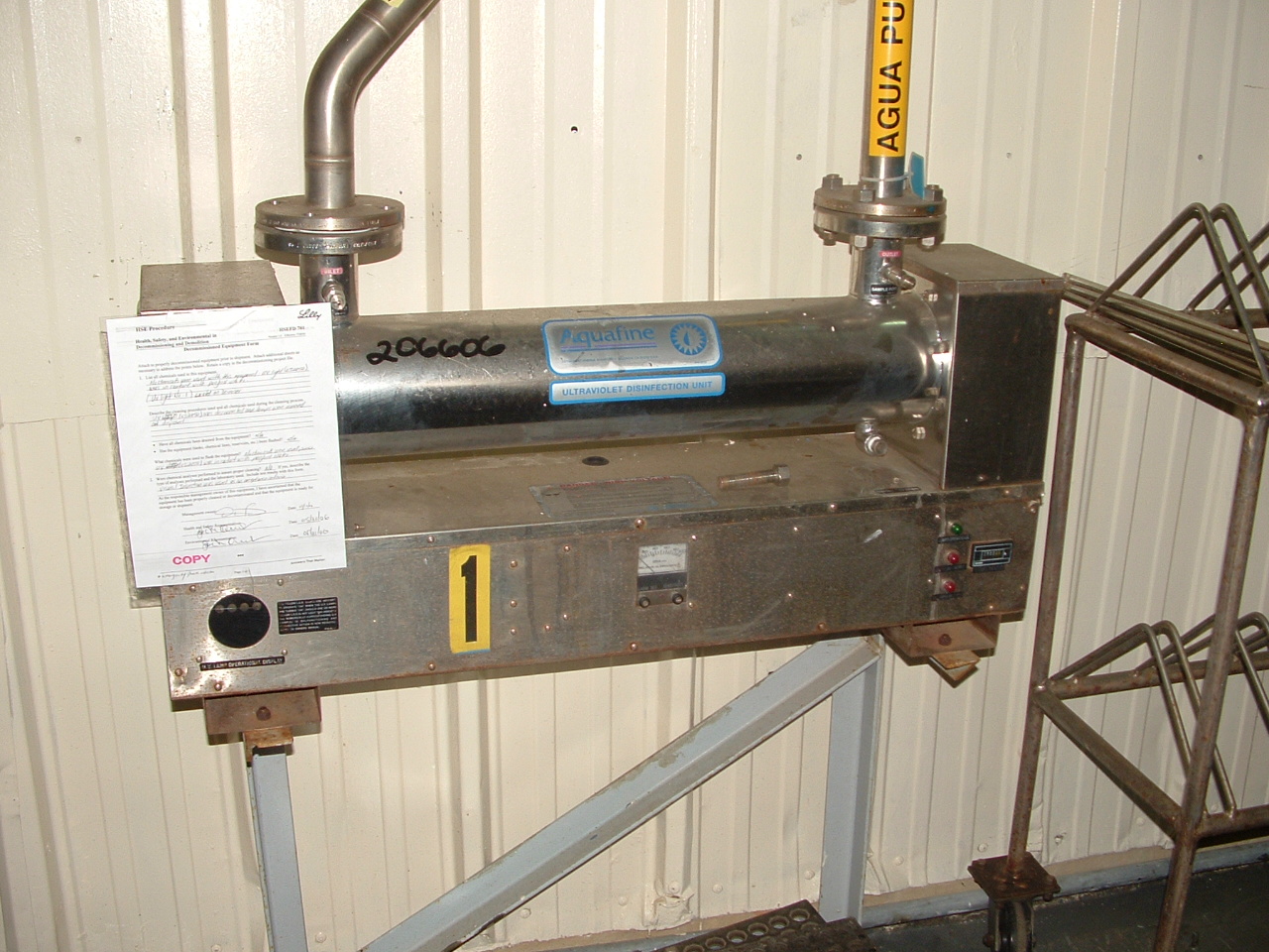   Water Treatment 11,356 L/h (50 GPM) Stainless Steel 316L For Sale - IPP# 206606