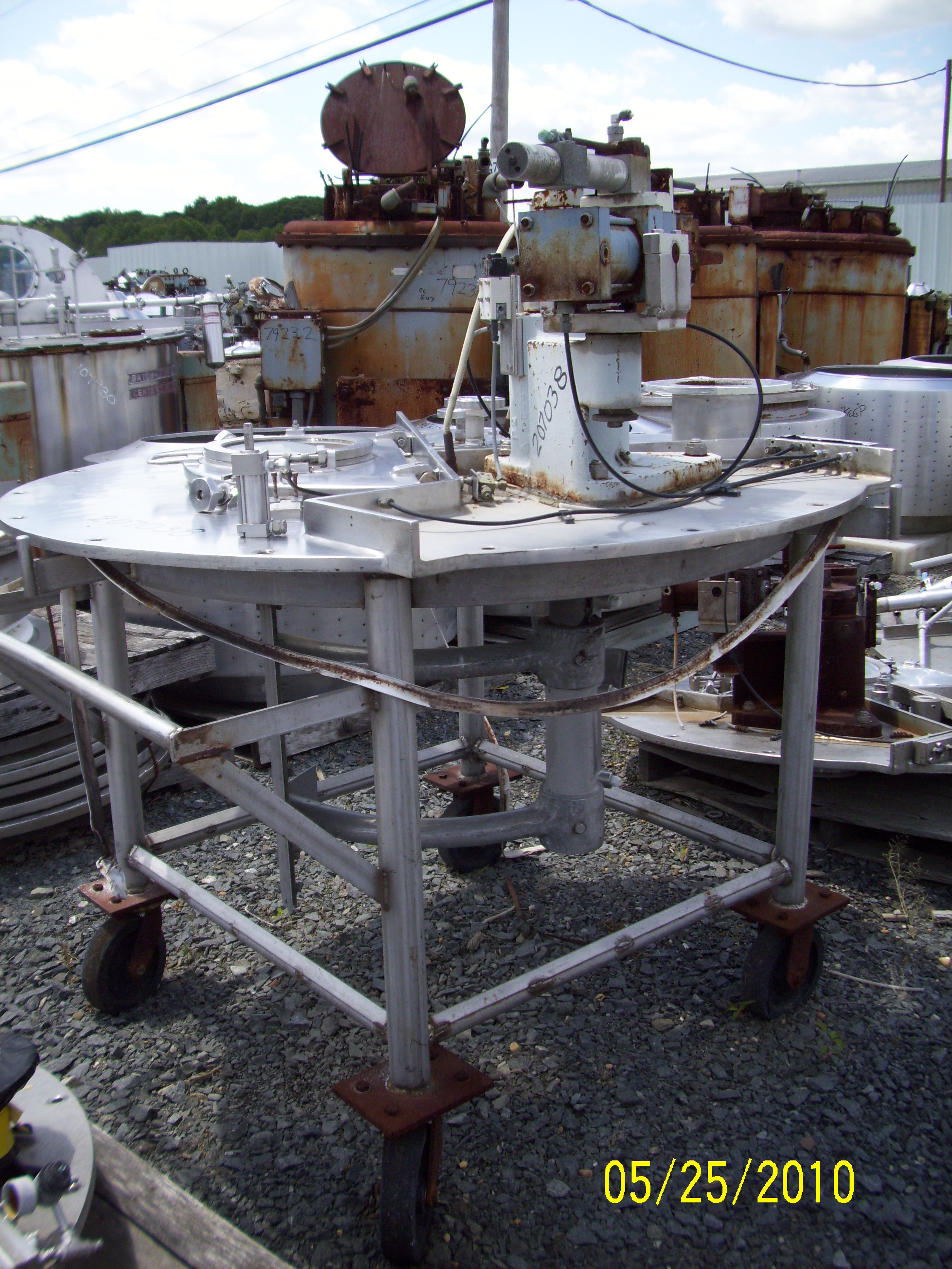  Parts Only Centrifuge-Basket 1,219 mm (48 in) Stainless Steel 316 For Sale - IPP# 207038