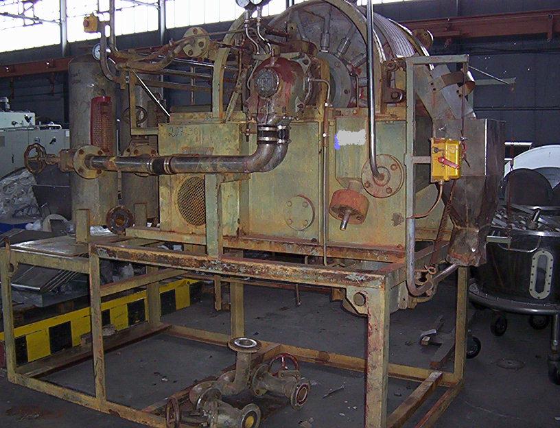  Rotary Vacuum Filter 0.72 m² (7.8 ft²) Stainless Steel 304 For Sale - IPP# 207112