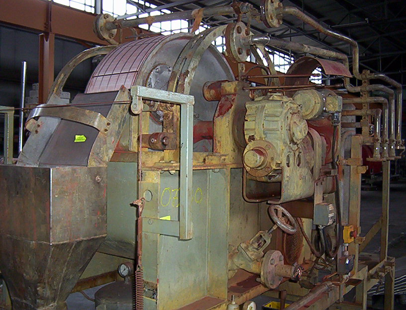 Rotary Vacuum Filter 0.72 m² (7.8 ft²) Stainless Steel 304 For Sale - IPP# 207112