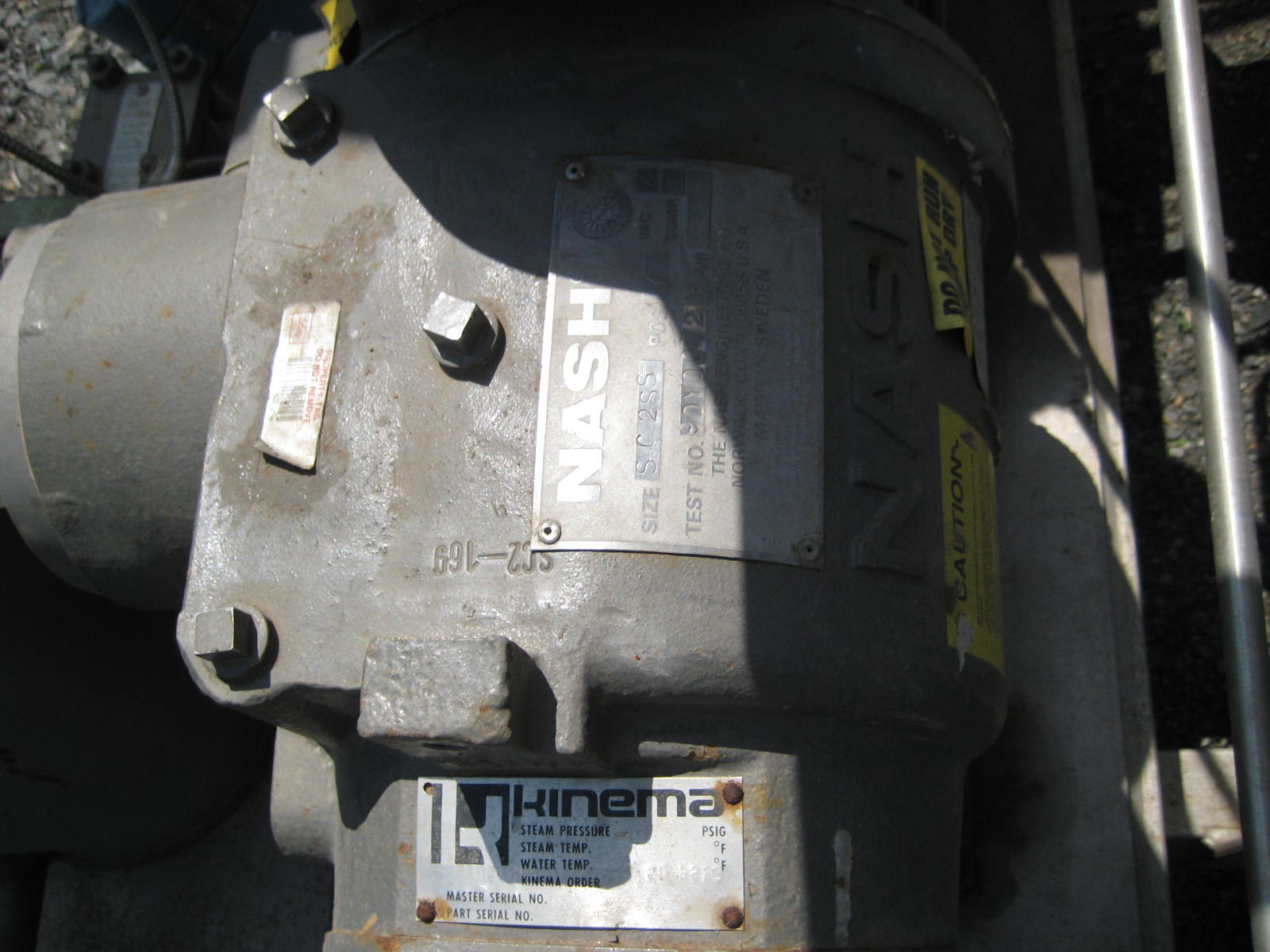 Nash Pump-Vacuum Unused Model: SC2SS with vapor recovery system - IPP# 207389
