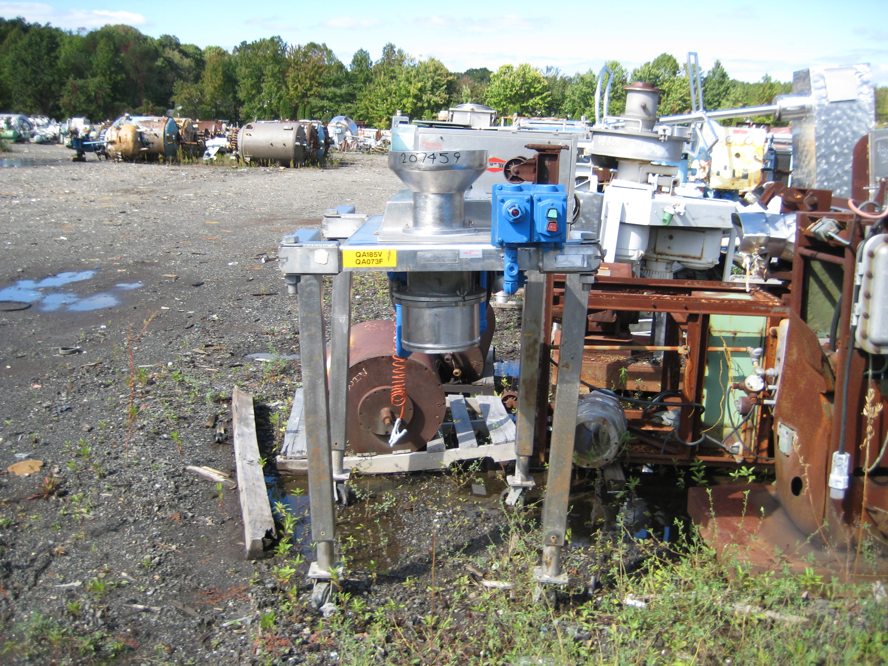  Granulator/Disintegrator Pulverizer 7.5 kW (10 HP) Stainless Steel 316 For Sale - IPP# 207459