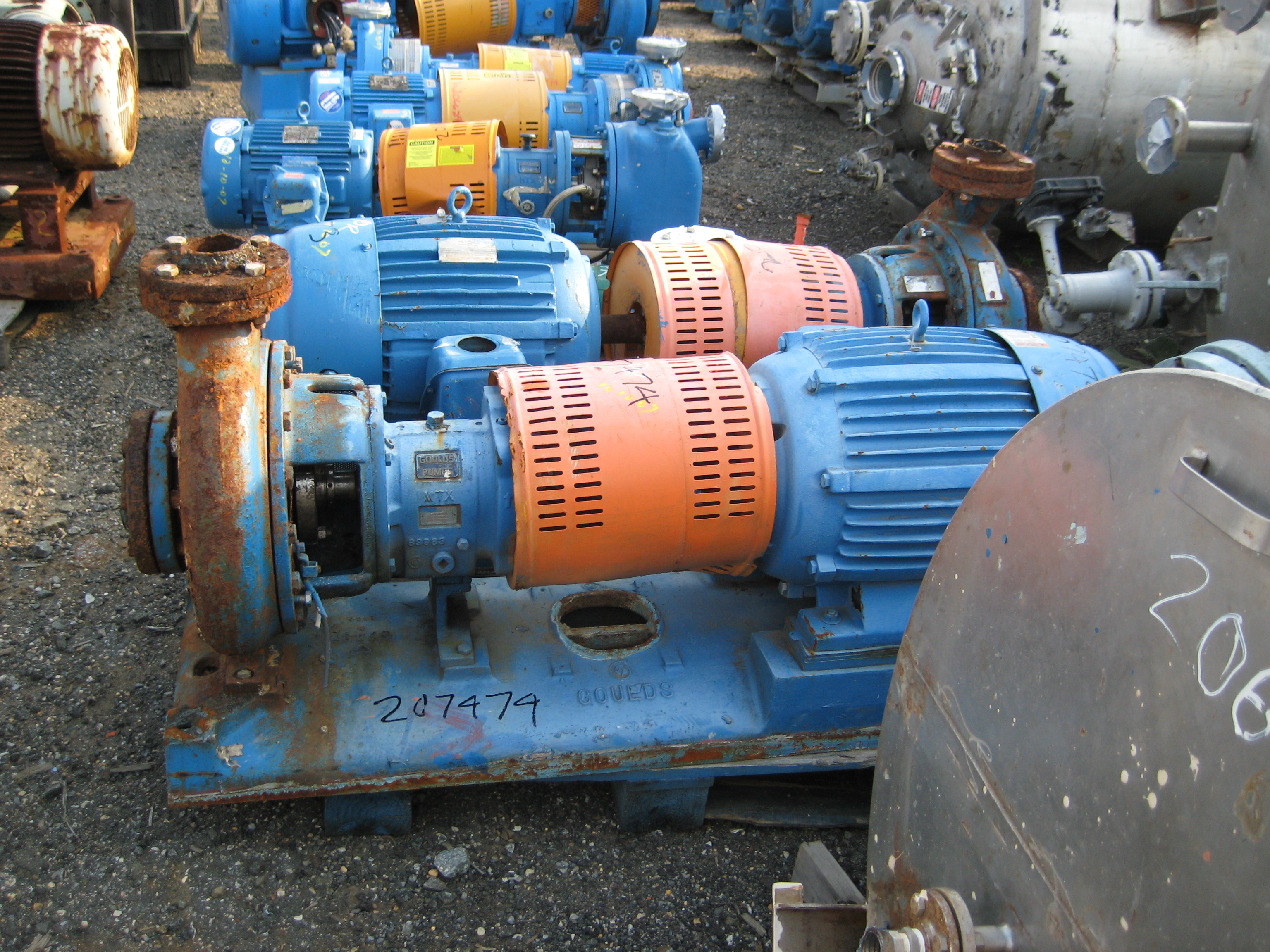  Centrifugal Pump 113.6 m3/h (500 GPM) Carbon Steel For Sale - IPP# 207474
