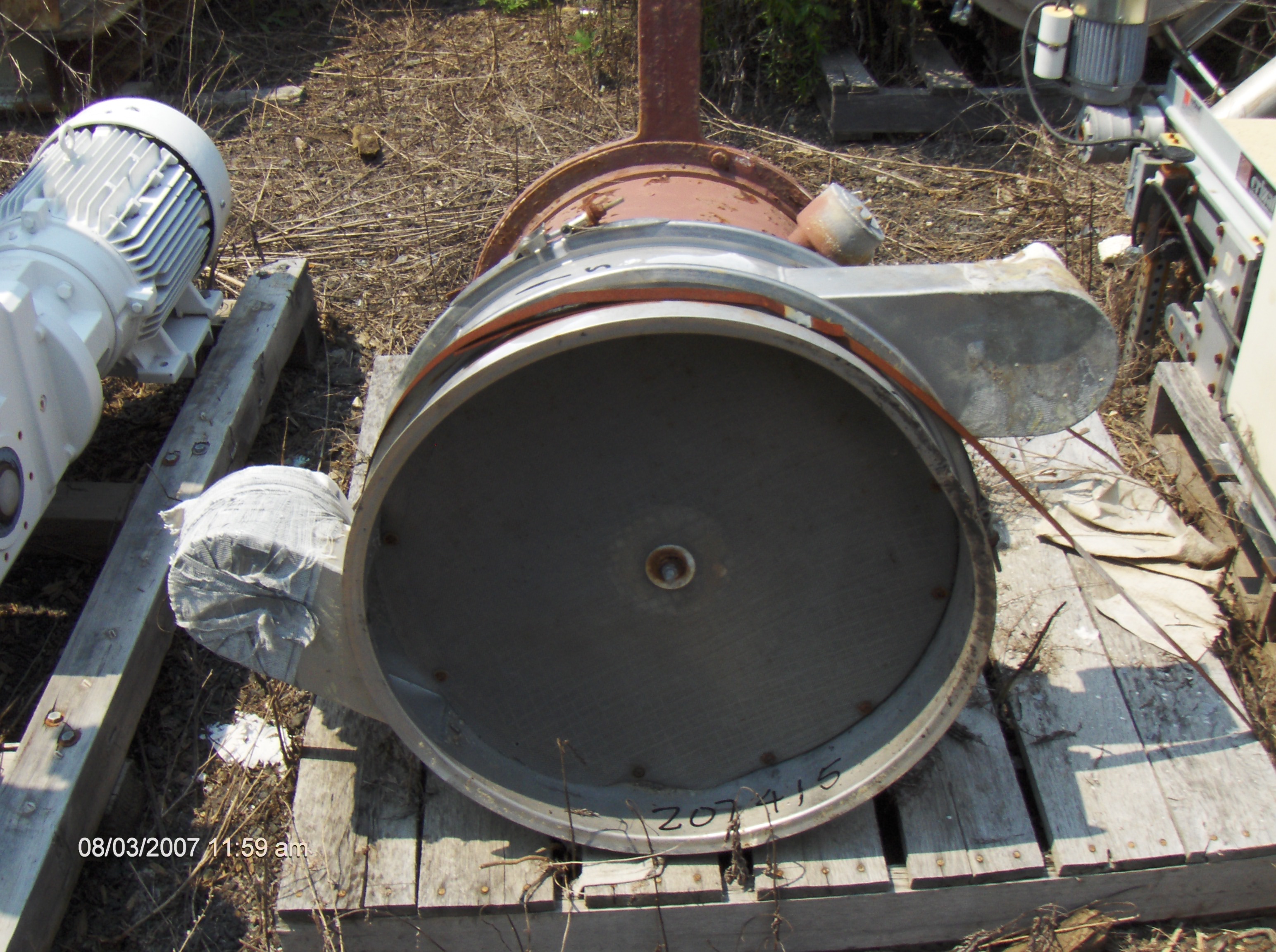  Separators Screener 609.6 mm (24 in) Stainless Steel 321 For Sale - IPP# 207415
