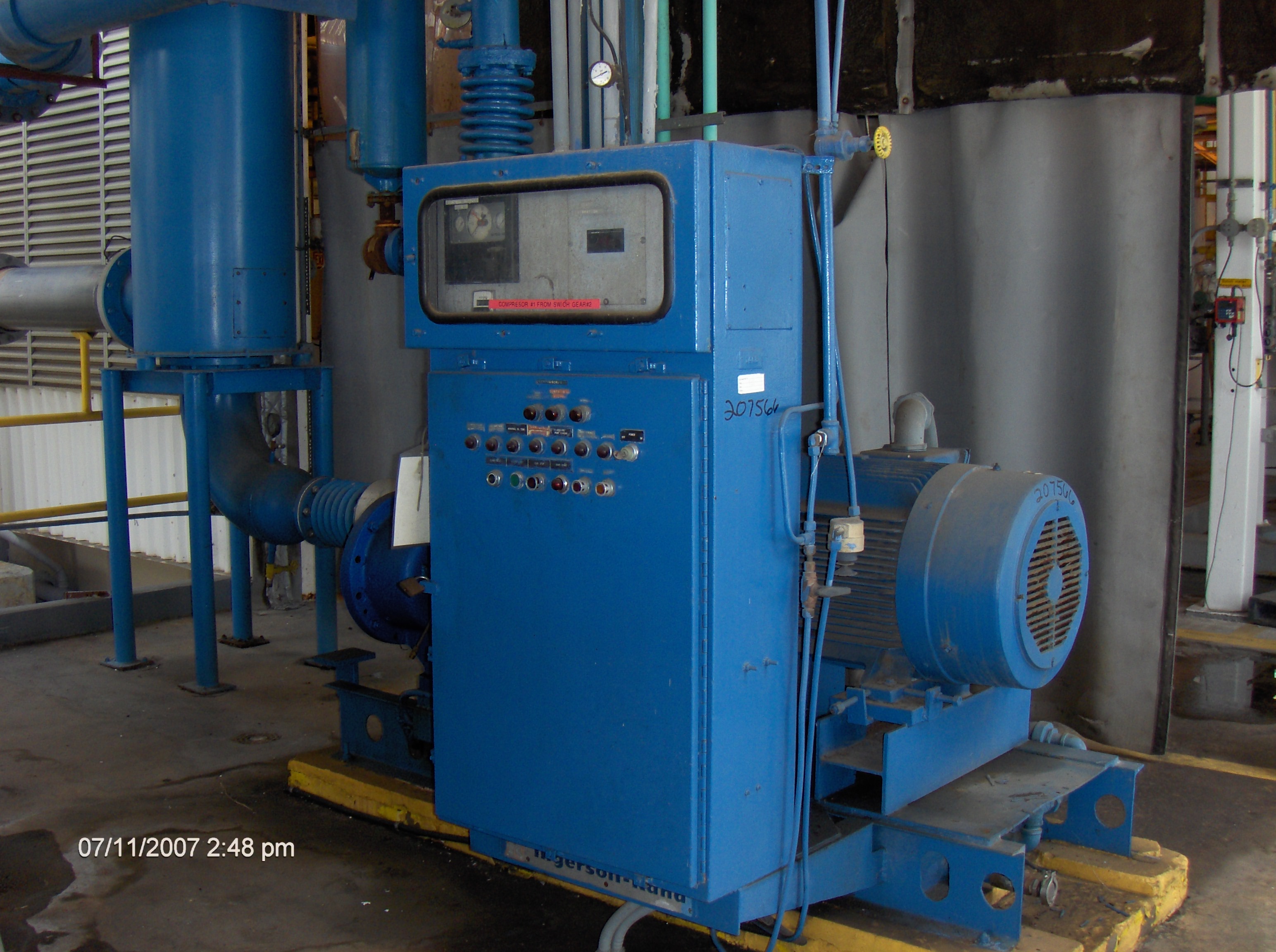  Centrifugal Compressor 3,653 m3/h (2,150 CFM)  For Sale - IPP# 207566