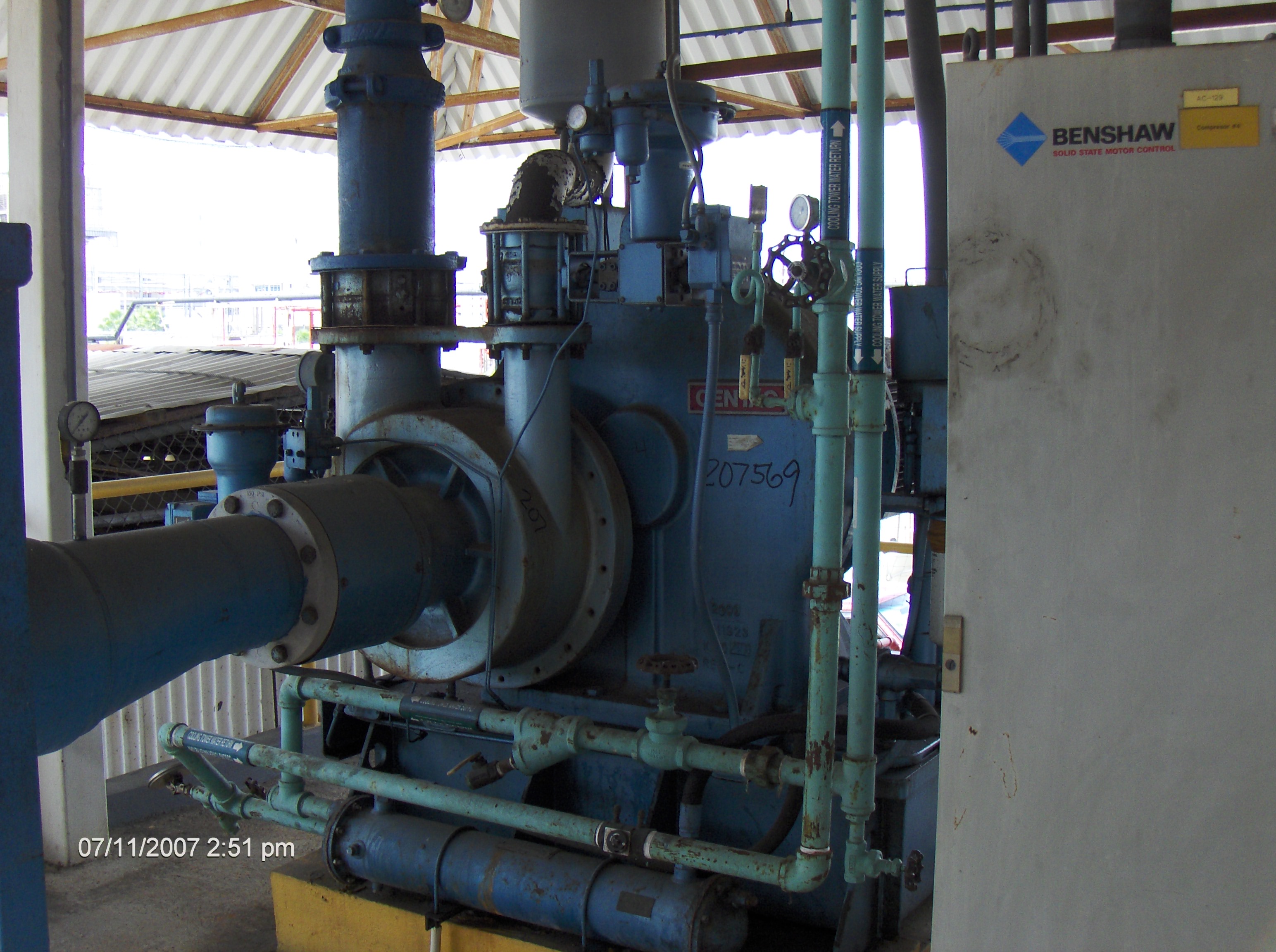  Centrifugal Compressor 3,653 m3/h (2,150 CFM)  For Sale - IPP# 207569