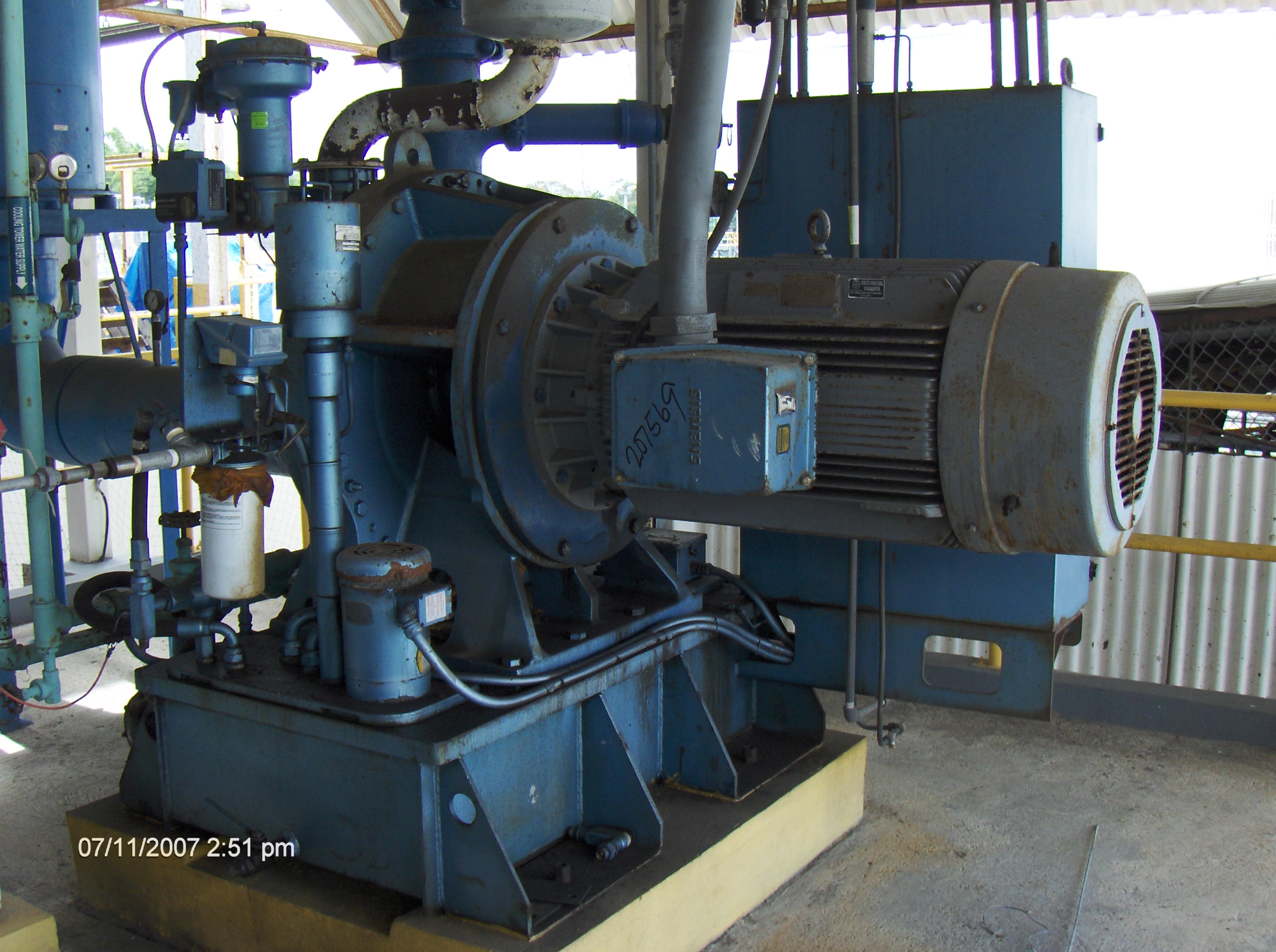  Centrifugal Compressor 3,653 m3/h (2,150 CFM)  For Sale - IPP# 207569