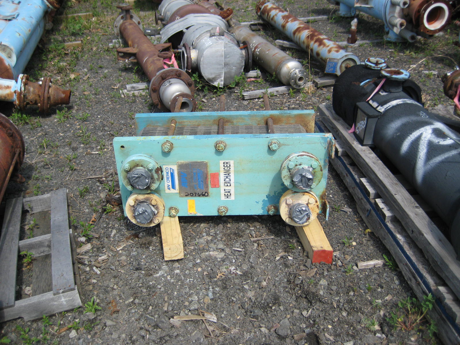 Titanium APV SR25 Plate and Frame Heat Exchanger - IPP# 207660