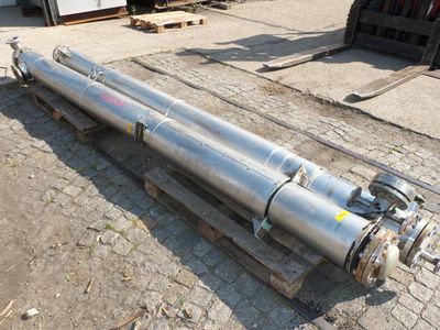  Rising/Falling Film Evaporator 100 kg/h (220.5 lb/h) Stainless Steel Austenitic For Sale - IPP# 207947