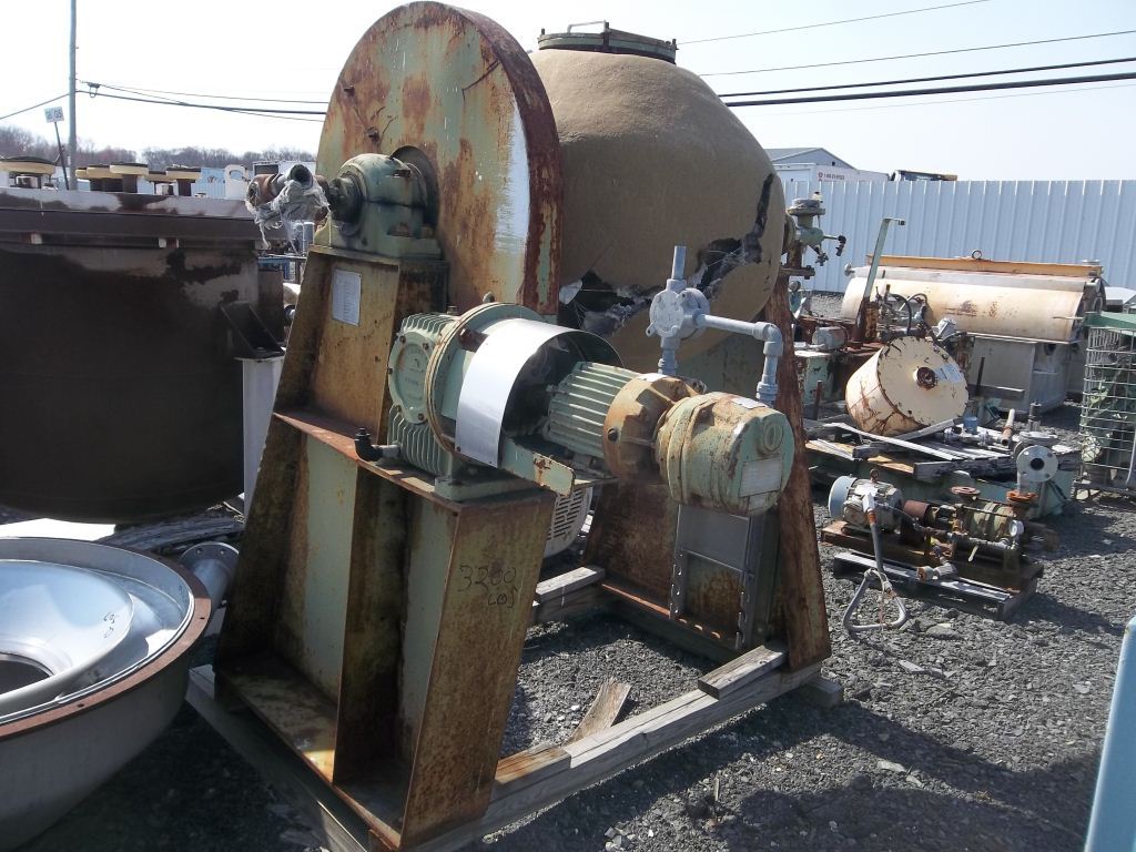   Dryer-Twin Shell & Double Cone 0.14 m3 (5 ft3) Stainless Steel 316 For Sale - IPP# 208079