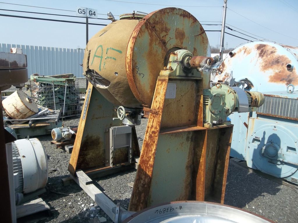   Dryer-Twin Shell & Double Cone 0.14 m3 (5 ft3) Stainless Steel 316 For Sale - IPP# 208079