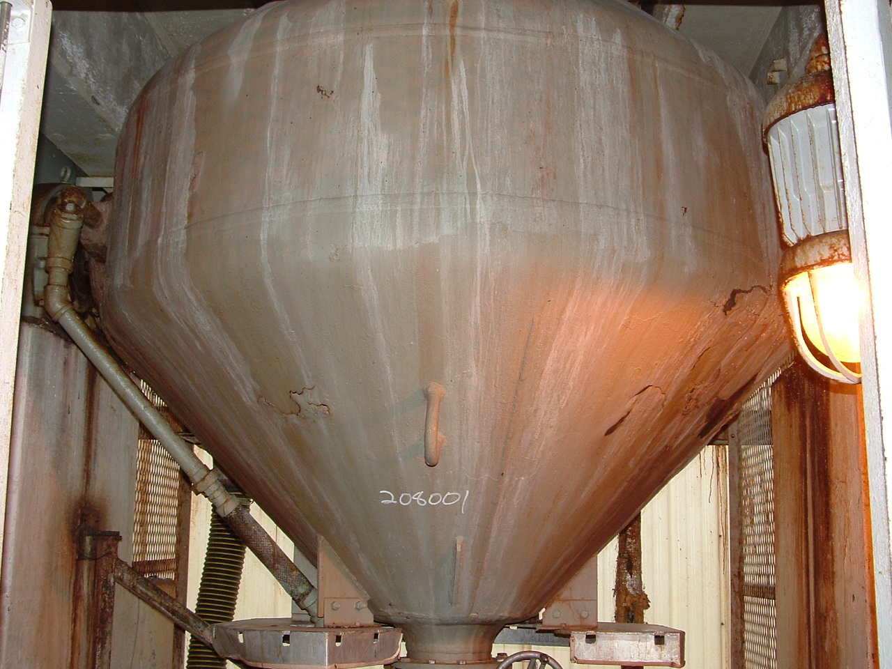   Dryer-Twin Shell & Double Cone 3 m3 (107 ft3) Glasslined For Sale - IPP# 208001