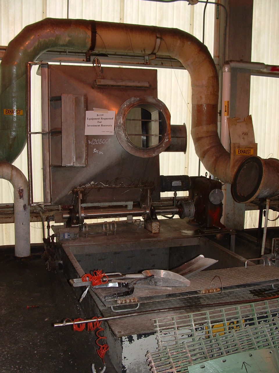  Dryer-Twin Shell & Double Cone 3 m3 (107 ft3) Glasslined For Sale - IPP# 208001