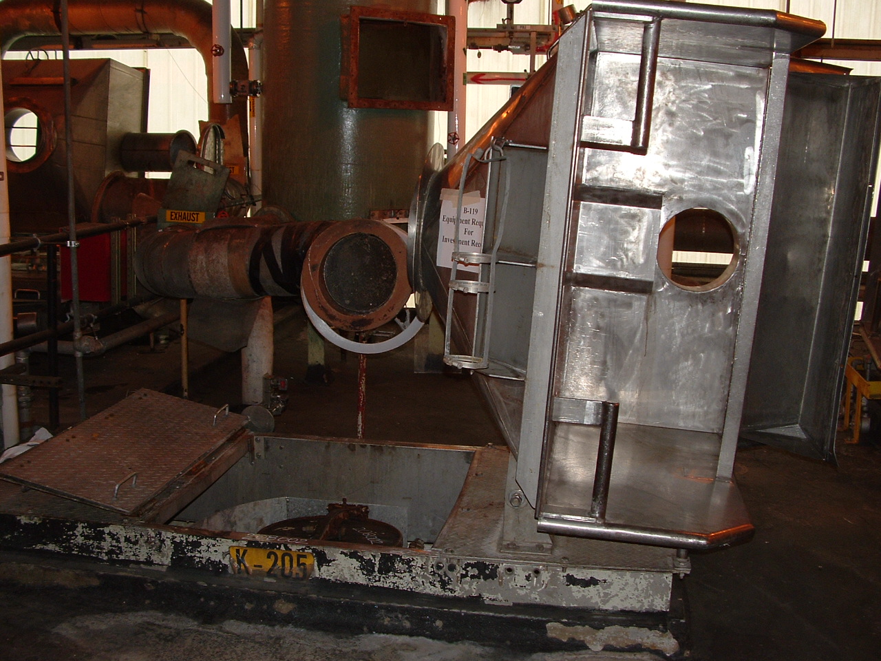   Dryer-Twin Shell & Double Cone 3 m3 (107 ft3) Glasslined For Sale - IPP# 208002