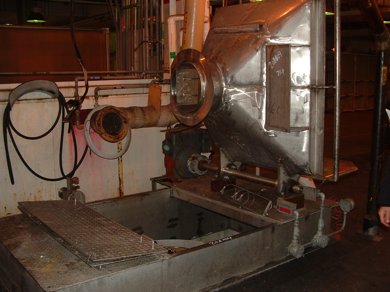   Dryer-Twin Shell & Double Cone 3 m3 (107 ft3) Glasslined For Sale - IPP# 208004