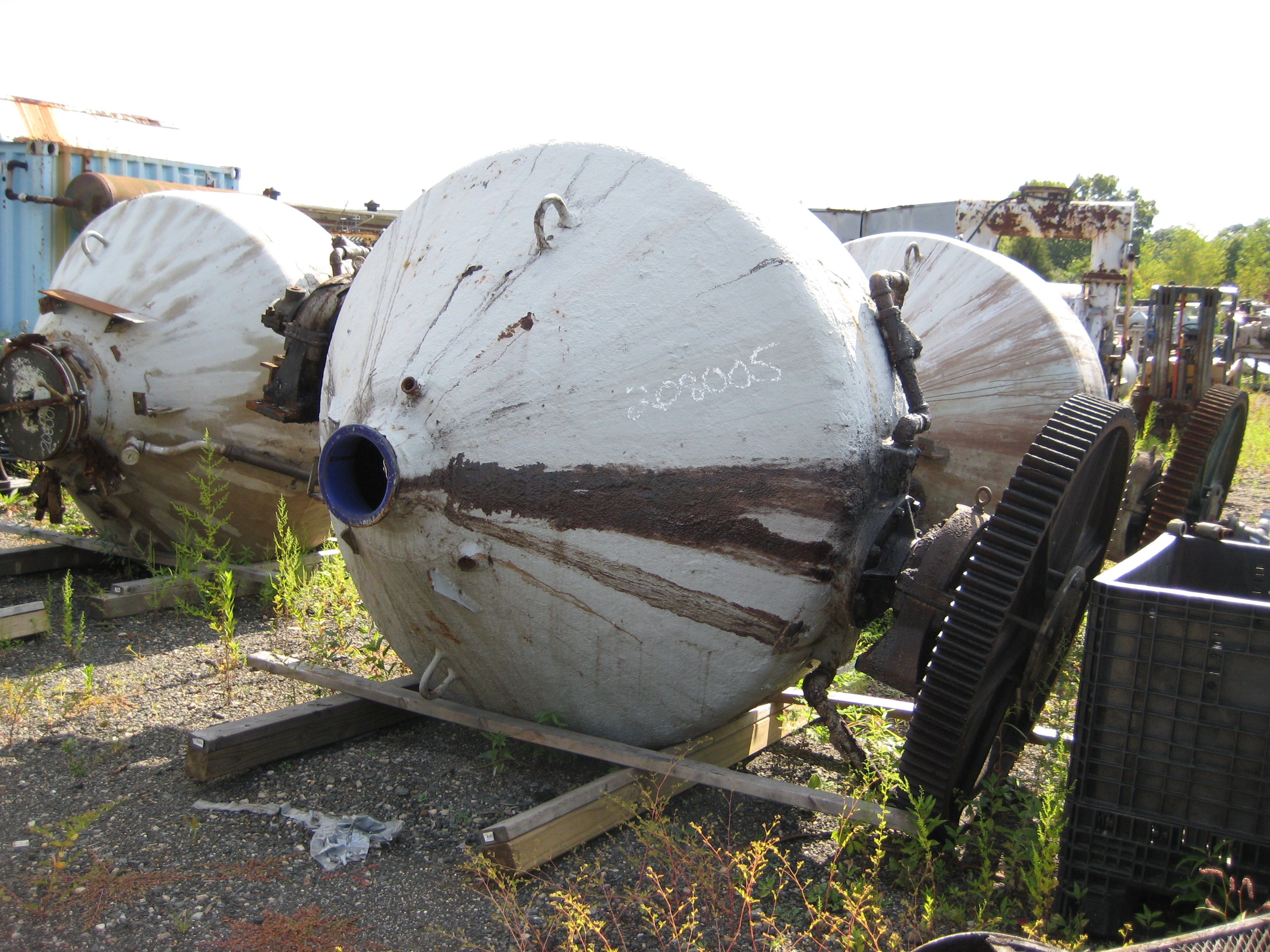   Dryer-Twin Shell & Double Cone 3 m3 (107 ft3) Glasslined For Sale - IPP# 208005