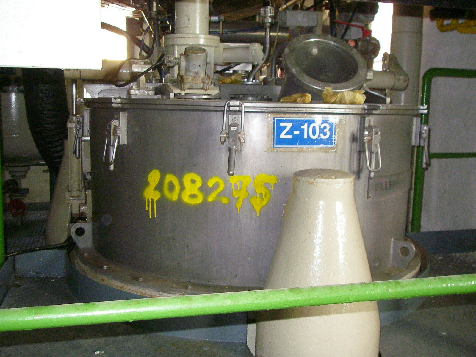  Auto Discharge-Bottom Centrifuge-Basket 1,250 mm (49.2 in) Stainless Steel Other For Sale - IPP# 208275