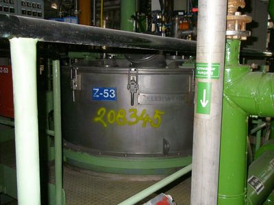  Auto Discharge-Bottom Centrifuge-Basket 1,250 mm (49.2 in) Stainless Steel Austenitic For Sale - IPP# 208345