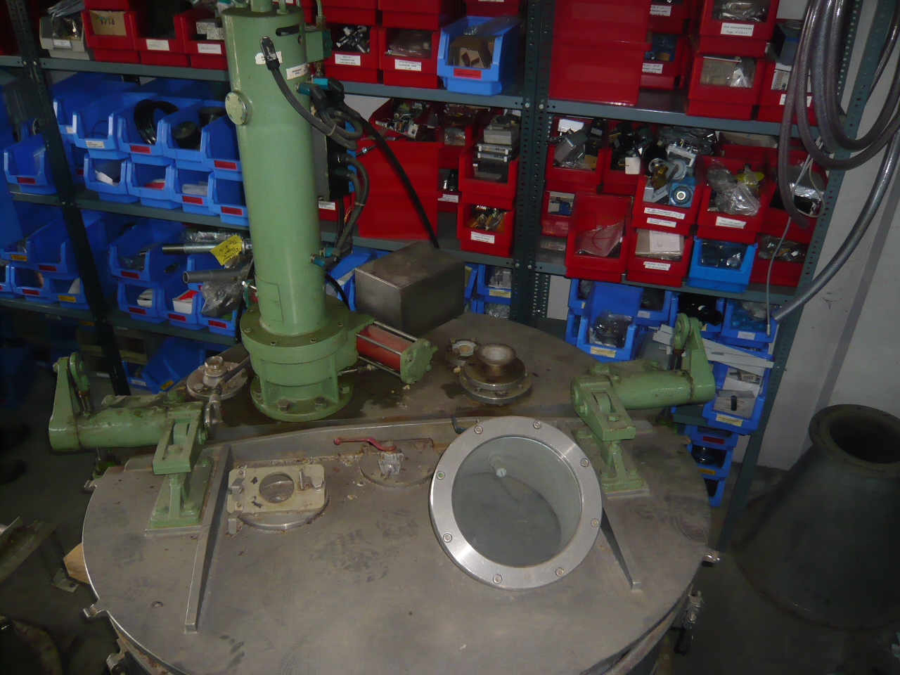  Auto Discharge-Bottom Centrifuge-Basket 1,250 mm (49.2 in) Stainless Steel Austenitic For Sale - IPP# 208348