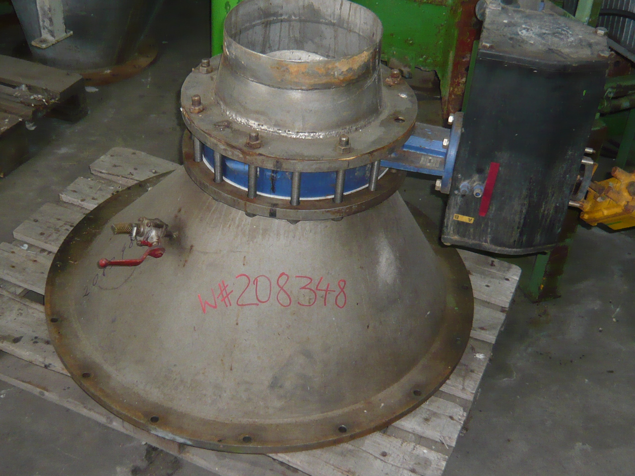  Auto Discharge-Bottom Centrifuge-Basket 1,250 mm (49.2 in) Stainless Steel Austenitic For Sale - IPP# 208348