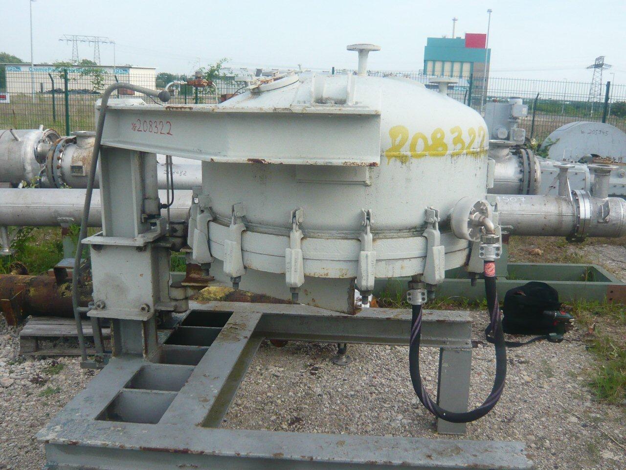  Nutsche Filter 0.85 m² (9.1 ft²) Stainless Steel 316 For Sale - IPP# 208322