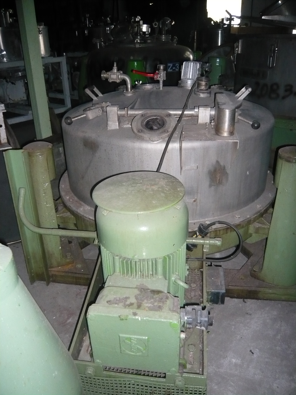 Manual Discharge-Top Centrifuge-Basket 1,000 mm (39.4 in) Stainless Steel Austenitic For Sale - IPP# 208338