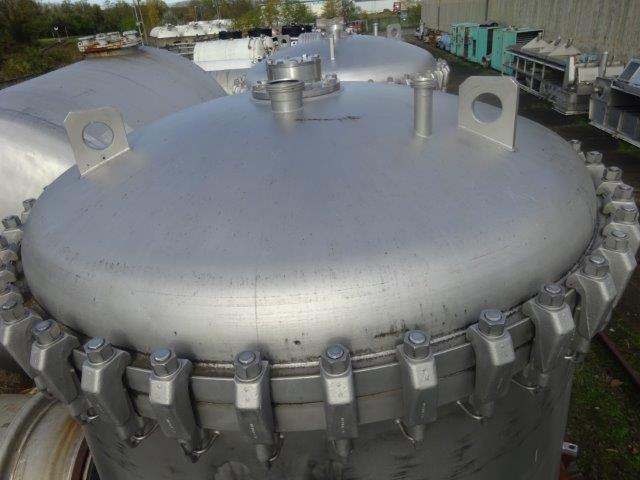 Stainless Steel 321 Schenk ZHF-S80 Pressure Leaf Filter - IPP# 208456