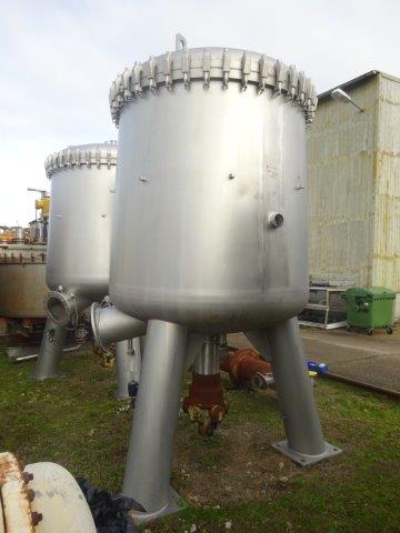 Stainless Steel 321 Schenk ZHF-S80 Pressure Leaf Filter - IPP# 208456