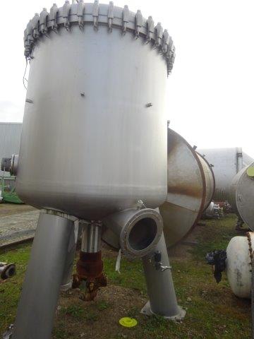 Stainless Steel 321 Schenk ZHF-S80 Pressure Leaf Filter - IPP# 208456