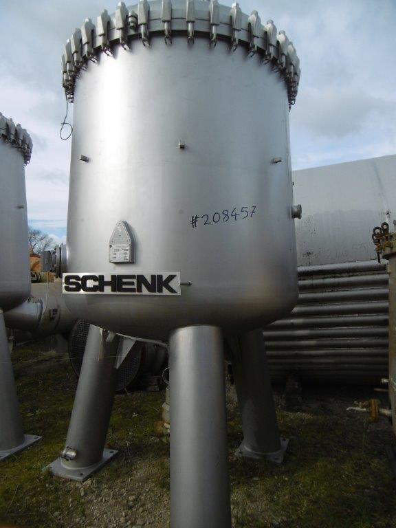  Pressure Leaf Filter 80 m² (861.1 ft²) Stainless Steel 321 For Sale - IPP# 208457