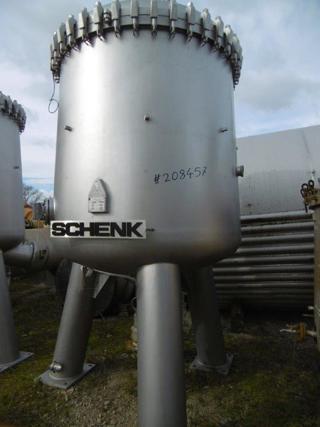 Stainless Steel 321 Pressure Leaf Filter