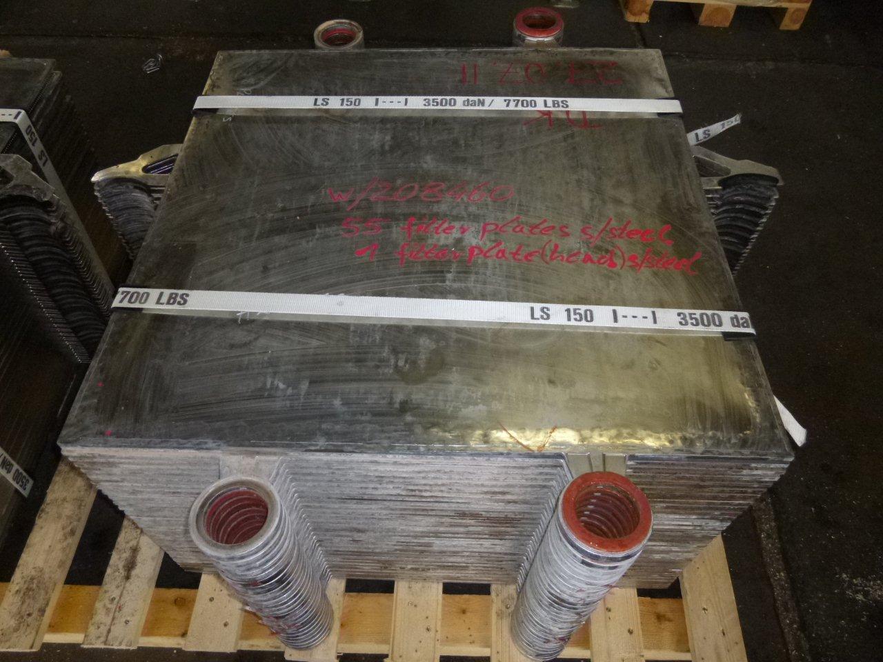 Stainless Steel Austenitic Schenk F1 - 1000/85 Press Filter - IPP# 208460